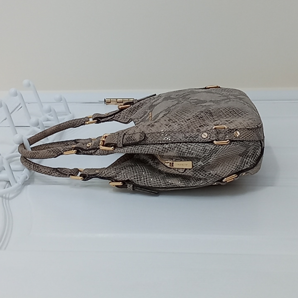 Michael Kors Snake Patterned Leather Purse - Picture 4 of 14